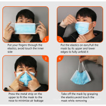 Non-Woven 3ply Disposable Face Mask